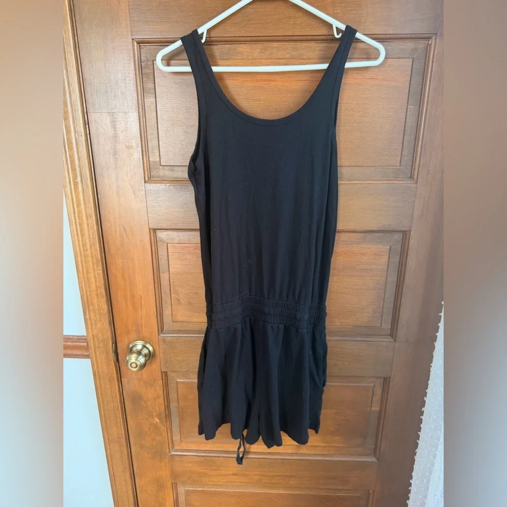Michael Stars Black Sleeveless Romper